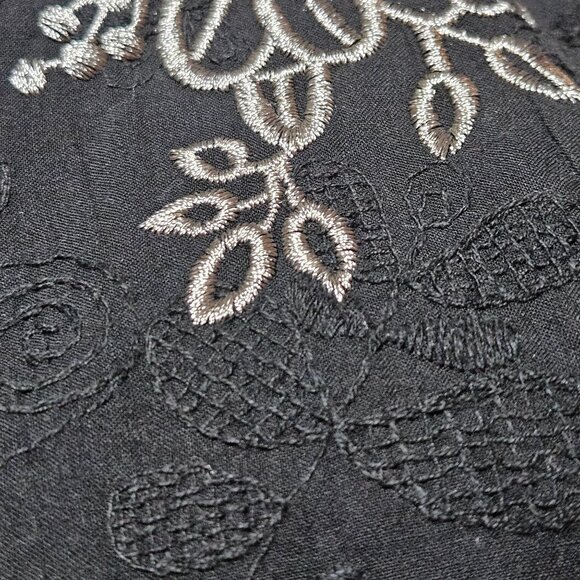 Rock and Roll Religion Jimi Hendrix Men Black Shirt XL Embroidery Rock Boho Lux - Picture 9 of 16